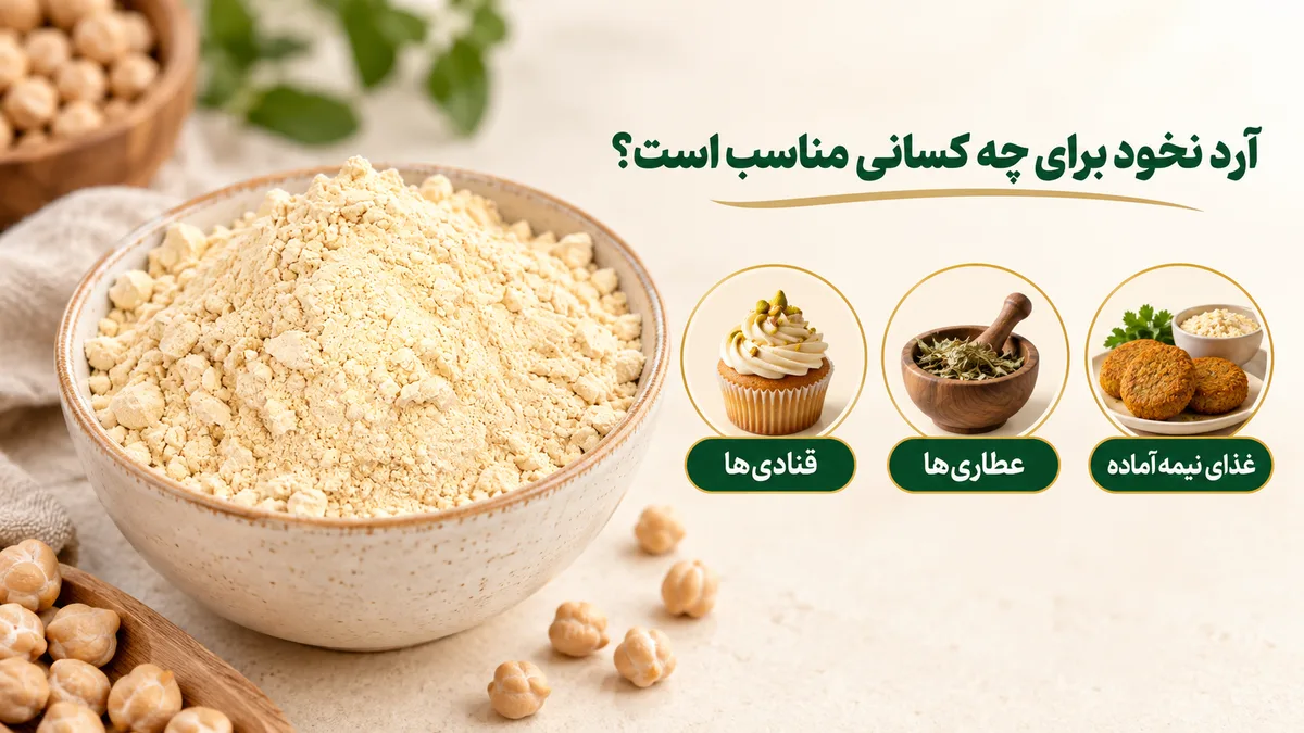 آرد نخود 8 آرد نخود برای چه کسبوکارهایی مناسب است؟