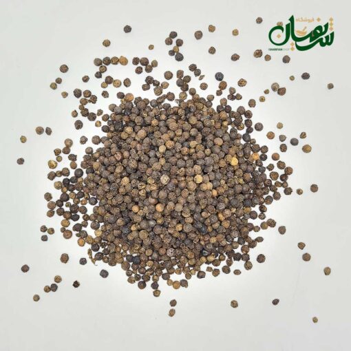 خرید ادویه به قیمت عمده امروز از فروشگاه آنلاین شریفیان با بیش از 80 سال سابقه 26 فلفل سیاه 6 میل نسابیده (فلفل سیاه درشت ناساب)