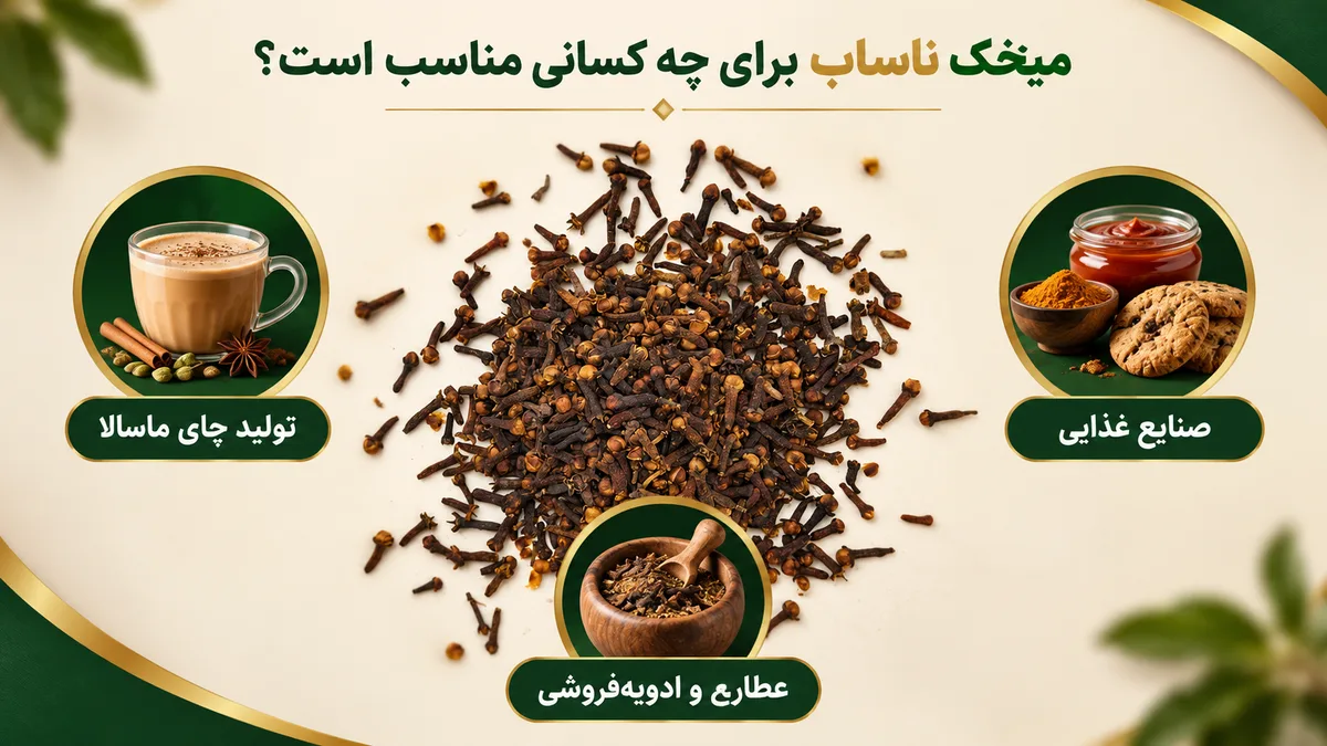 میخک ناساب مناسب چه کسبوکارهایی است؟ میخک ناساب مناسب چه کسبوکارهایی است؟