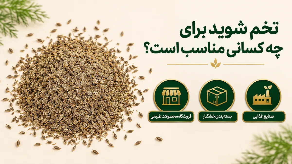 تخم شوید مناسب چه کسبوکارهایی است؟ تخم شوید مناسب چه کسبوکارهایی است؟