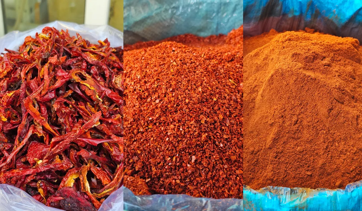 مقایسه انواع فلفل قرمز، پول‌بیبر و پاپریکا