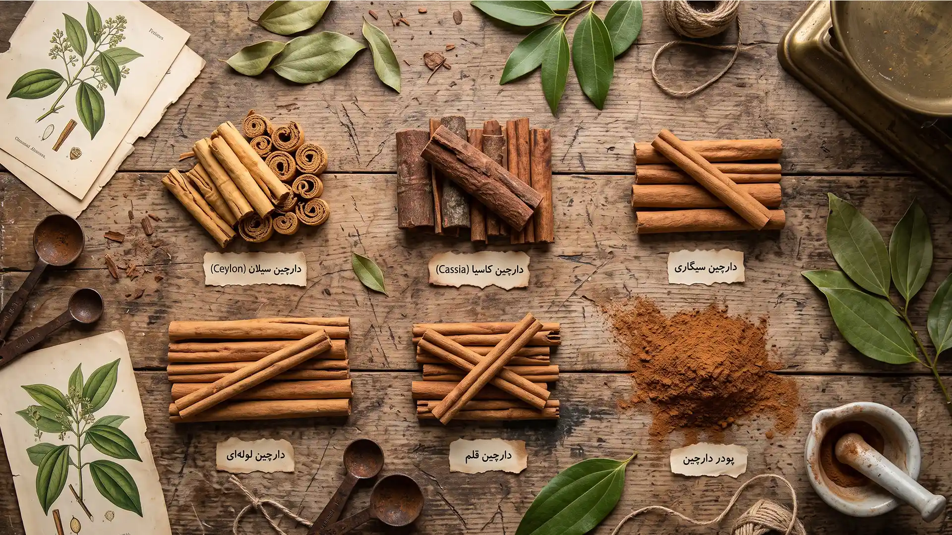انواع دارچین به قیمت عمده