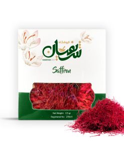 زعفران سوپر نگین صادراتی نیم گرمی پاکتی