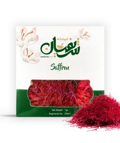 زعفران سوپر نگین صادراتی یک گرمی پاکتی