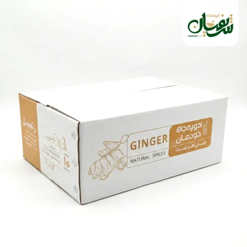 زنجبیل قلم ادویه جان کارتنی ۱۰ کیلویی